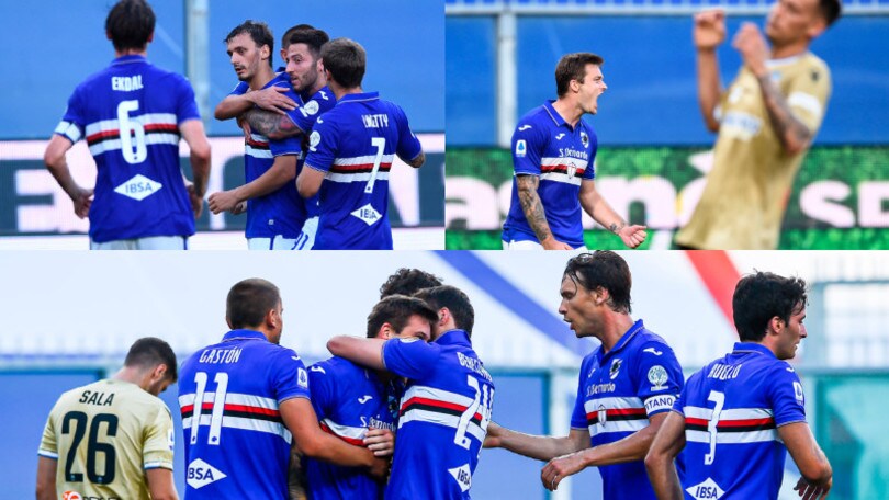 Linetty è super. La Sampdoria annienta la Spal