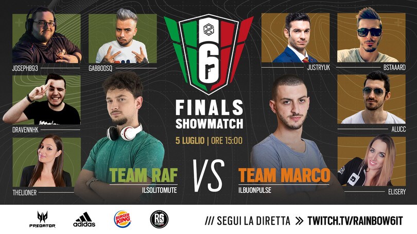 Finale PG Nationals di Rainbow Six: annunciati gli ospiti