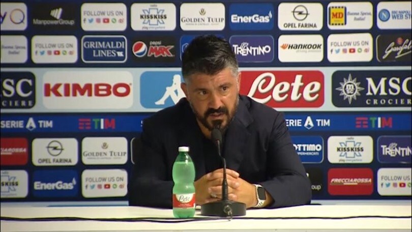 Gattuso: "Napoli protagonista? Merito dei ragazzi"