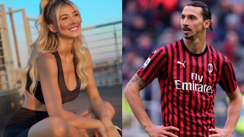 Diletta Leotta posta una foto, Ibrahimovic risponde: che siparietto!