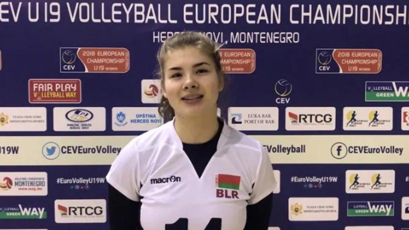 La Saugella Monza ha tesserato Hanna Hryshkevich