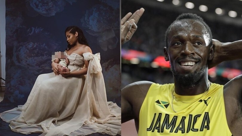 Bolt svela il nome di sua figlia su Instagram