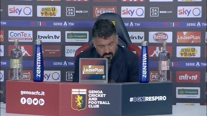 Gattuso: "Il Napoli non può essere a 15 pt dall'Atalanta"