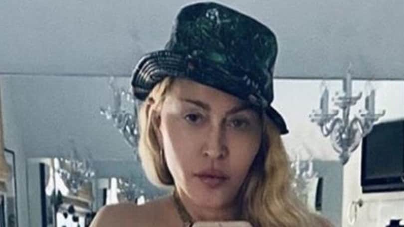 Madonna in topless sui social: un dettaglio non sfugge ai fan