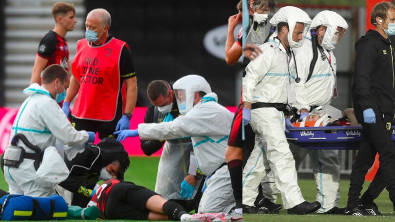 Infortunio Smith, attimi di paura: ossigeno in campo