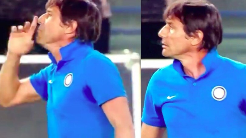 Conte, battibecco con Juric durante Verona-Inter