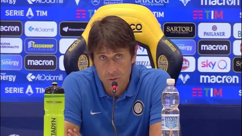 Conte: "Volevamo essere a meno 8 dalla Juve"