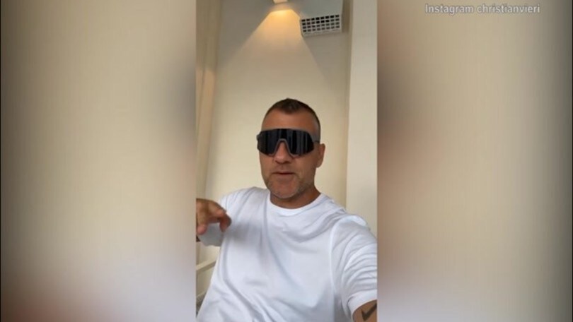 Vieri trasformato in Darth Vader