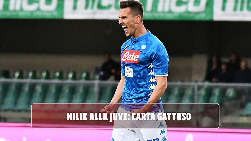 Milik alla Juve: carta Gattuso