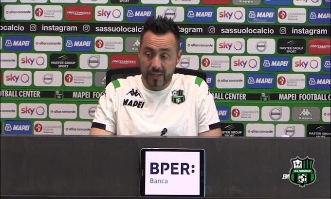 De Zerbi: ""Lazio? Il Sassuolo deve avere voglia di fare punti"