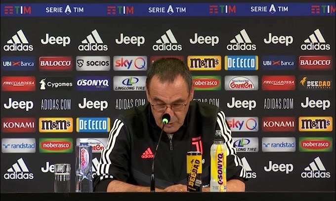 Sarri su Higuain: "Non mi è parso arrabbiato per il cambio"