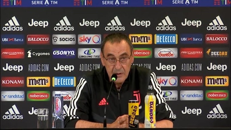 Sarri: "Non potremo fare affidamento su un calo dell'Atalanta"
