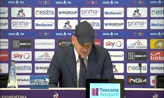 Iachini: "Ai punti meritavamo di vincere"