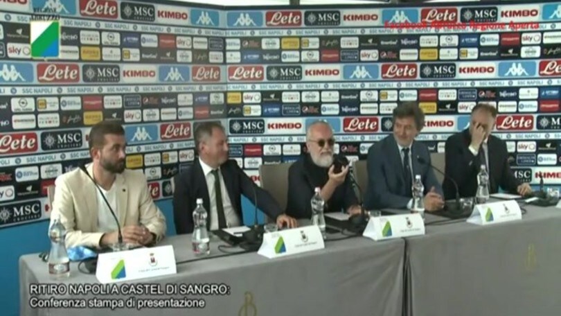 De Laurentiis: "Il ruolo di antipatico mi si addice"