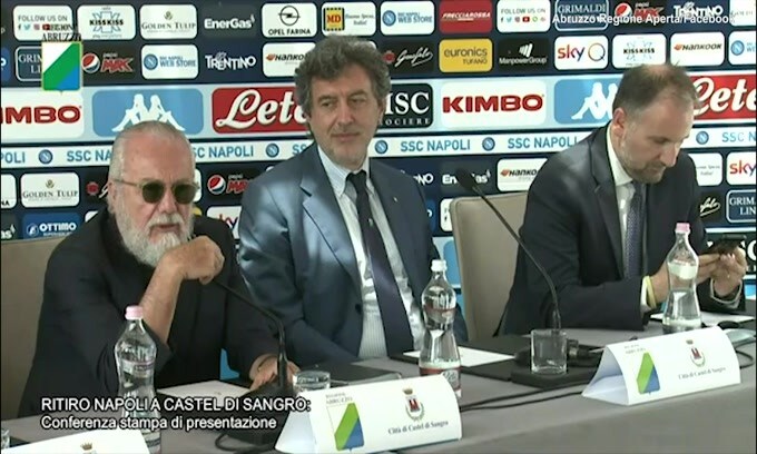 De Laurentiis: "In Europa quest'anno incidente Ancelottiano"