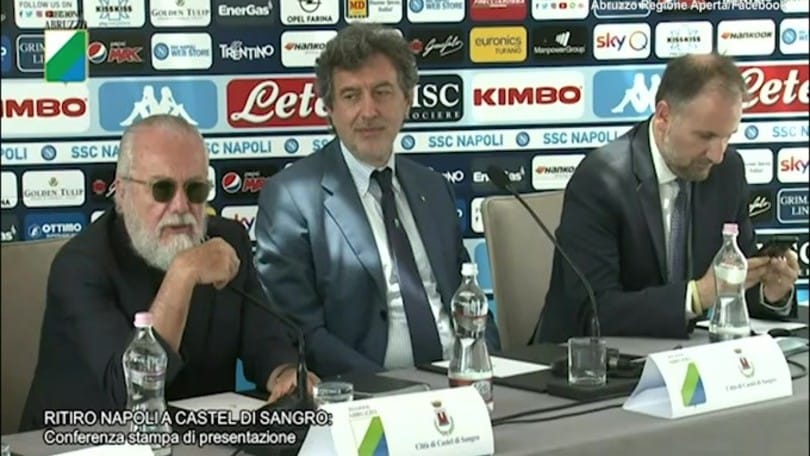 De Laurentiis: "In Europa quest'anno incidente Ancelottiano"