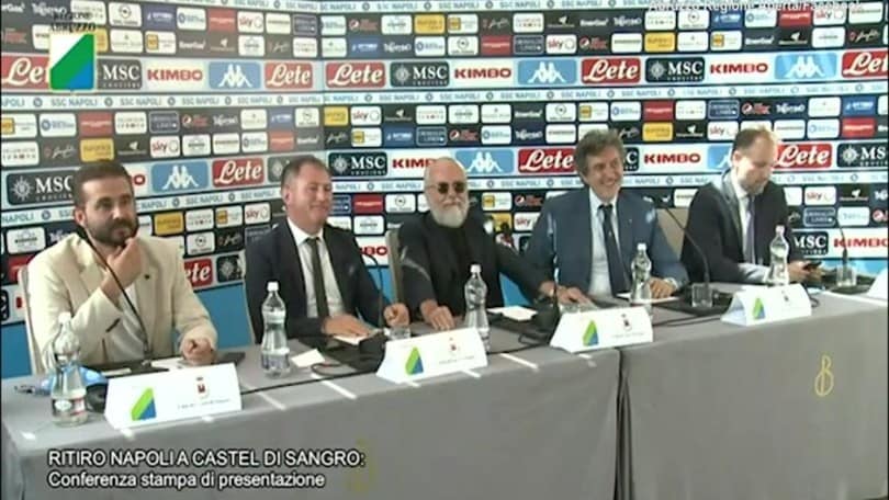 De Laurentiis: "Callejon in ritiro? Chissà.."
