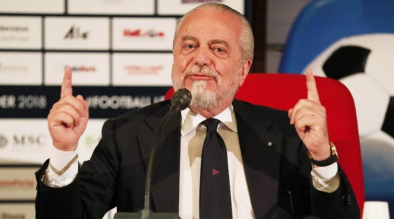 De Laurentiis: "Siamo tornati dopo un incidente ancelottiano"