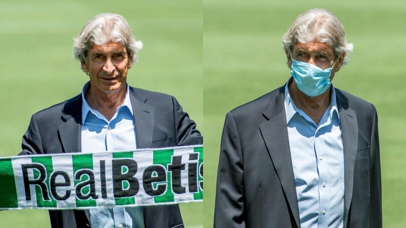 Il Betis Siviglia ha scelto Manuel Pellegrini. Presentazione in mascherina
