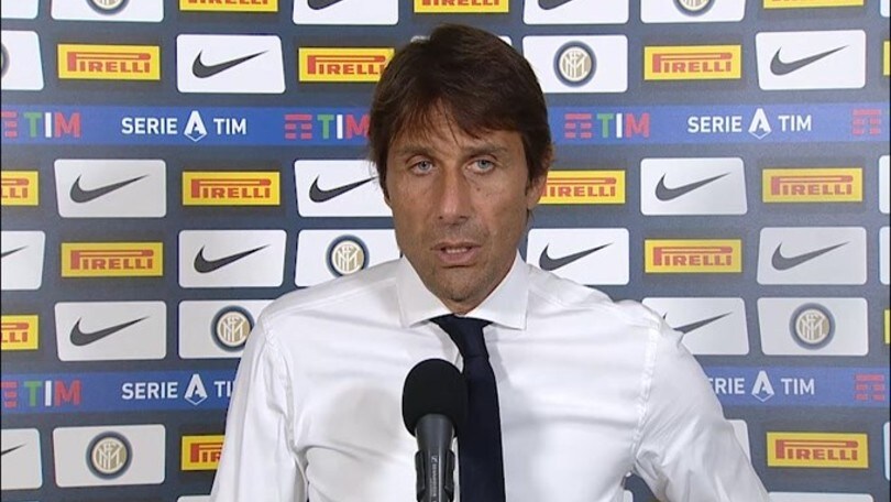 Conte: "Finiamo bene il campionato. Progetto triennale all'Inter"