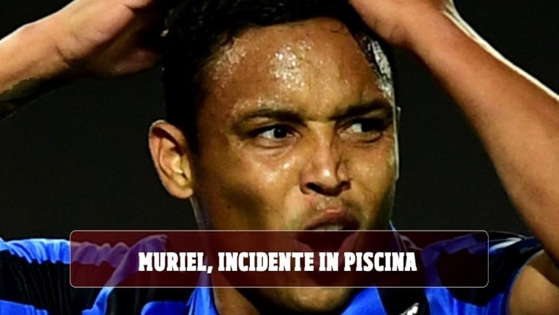 Muriel, incidente in piscina: salta Atalanta-Brescia