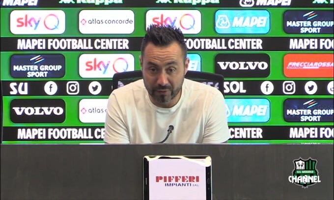De Zerbi: "Vogliamo superare il Milan"