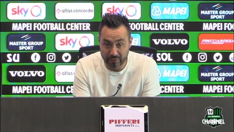 De Zerbi: "Vogliamo superare il Milan"