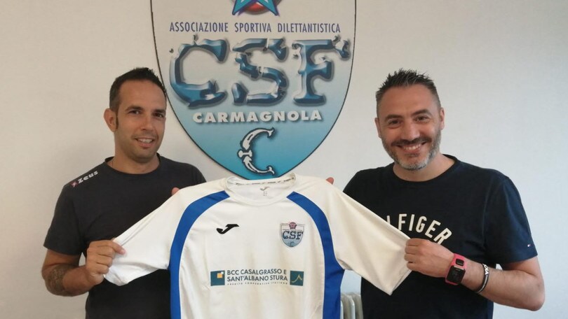 QUI CARMAGNOLA - Lo staff tecnico annunciato dal neo presidente Russo