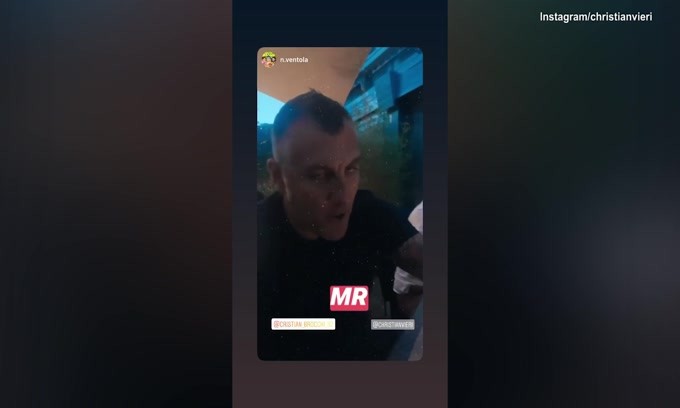 Bobo Vieri, cena in allegria con Ventola e Brocchi