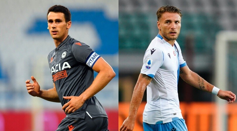 Diretta Udinese-Lazio ore 21.45: come vederla in tv, in streaming e formazioni ufficiali
