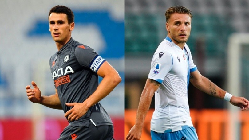 Diretta Udinese-Lazio ore 21.45: come vederla in tv, in streaming e formazioni ufficiali