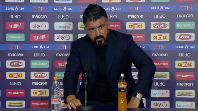 Gattuso: "Giocando così non andiamo lontano"