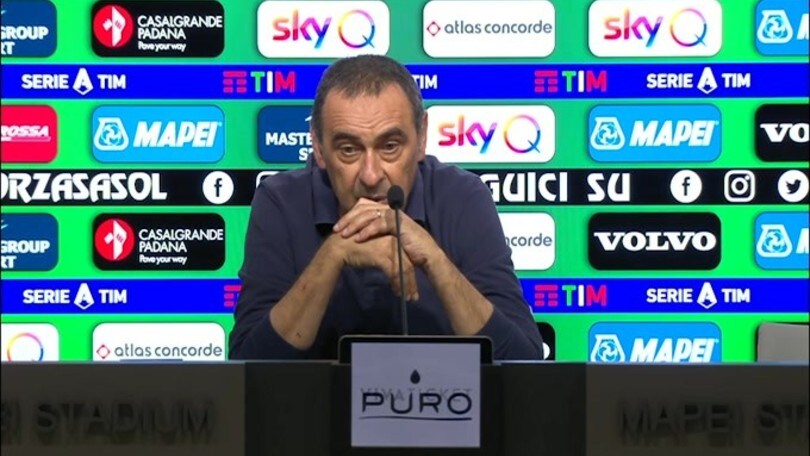 Sarri: "Servono 9 punti per lo Scudetto"