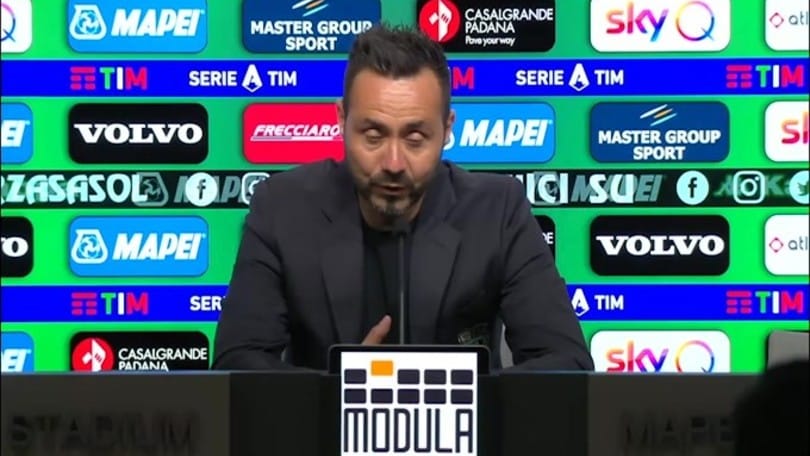 De Zerbi punta l'Europa: "Crediamoci"