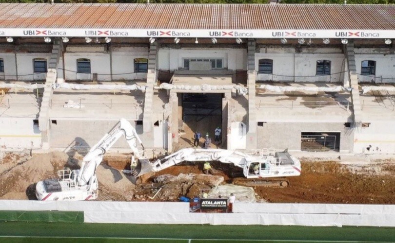 L'Atalanta svela il suo "tempio": i lavori sul Gewiss Stadium