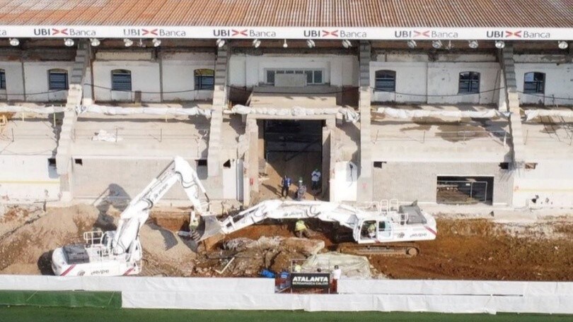 L'Atalanta svela il suo "tempio": i lavori sul Gewiss Stadium