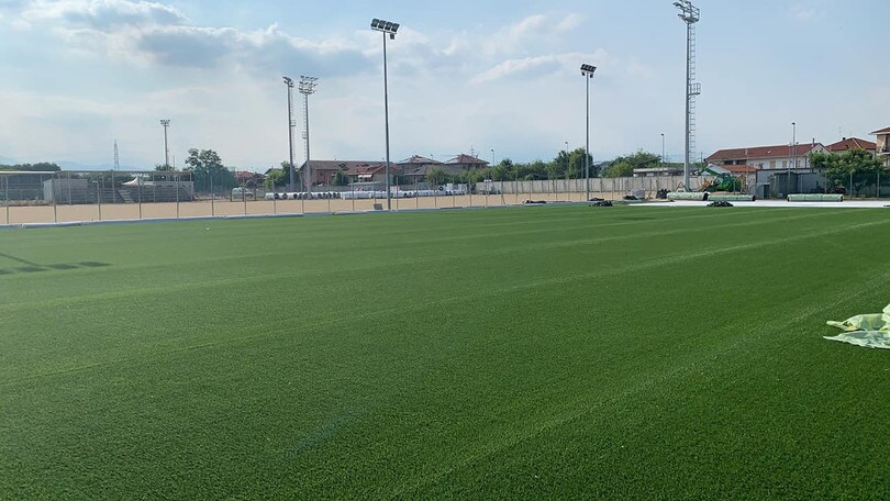 QUI VOLPIANO - Ecco il nuovo campo in erba sintetica