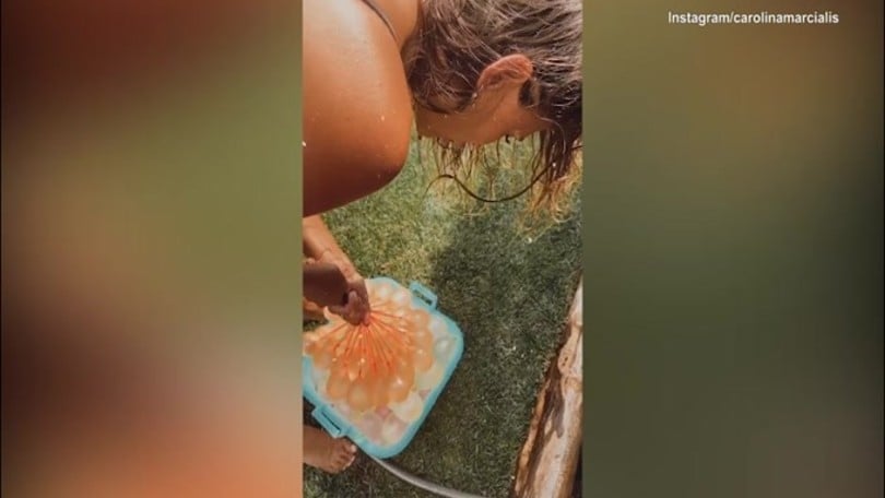 Carolina Marcialis, battaglia "acquatica" in famiglia