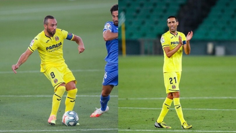 Villarreal, ufficiali gli addii di Cazorla e Bruno Soriano