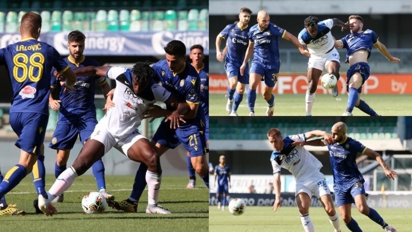 Il Verona ingabbia l'Atalanta e Juric ferma Gasperini