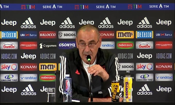 Sarri sullo Scudetto: "Serve serenità"