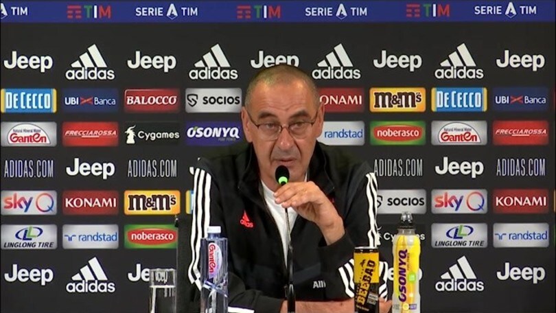 Sarri: "Il mio futuro è alla Juve"