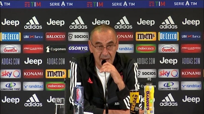 Sarri: "Il mio Napoli dei 91 punti? C'è differenza con questa Juve.."