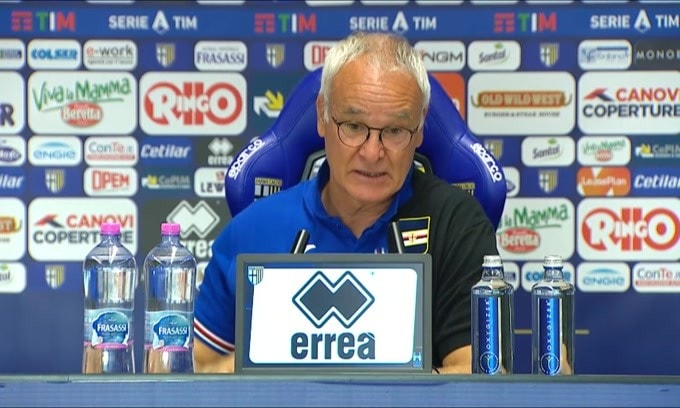 Ranieri: "Da domani pensiamo al derby"