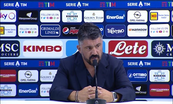 Gattuso: "Allarme Covid a Barcellona? Preoccupazione è normale"