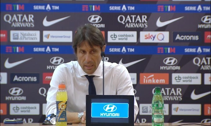 Conte: "I tifosi devono essere orgogliosi di questa Inter"