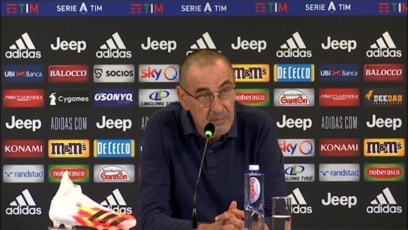 Sarri: "Sfogo di Conte? Non ho sentito e nemmeno letto"