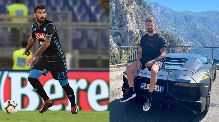 Hysaj, il Napoli vince e lui sfoggia la nuova Lamborghini a Positano