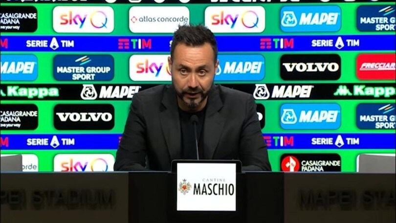 De Zerbi: "Abbiamo sempre creduto di fare qualcosa in più"