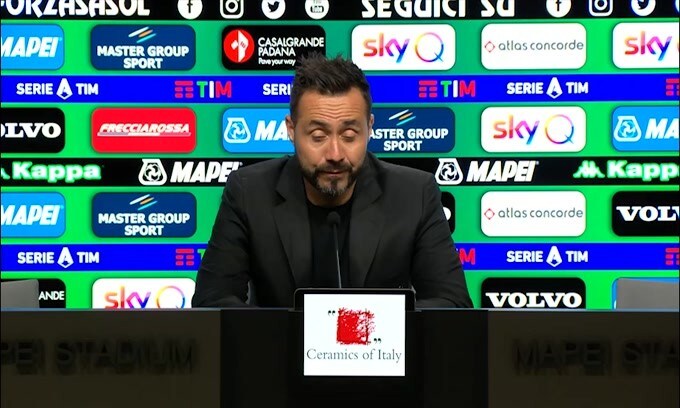 De Zerbi: "Futuro? Bisognerà fare delle scelte"